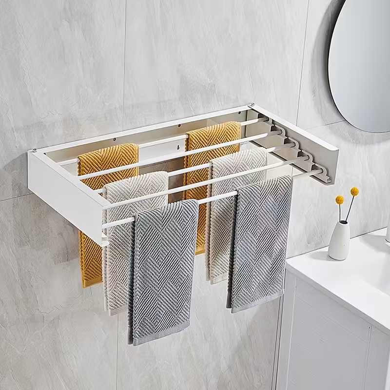 Wall Mounted Clothes Drying Line - Suitable for Indoors and Outdoors